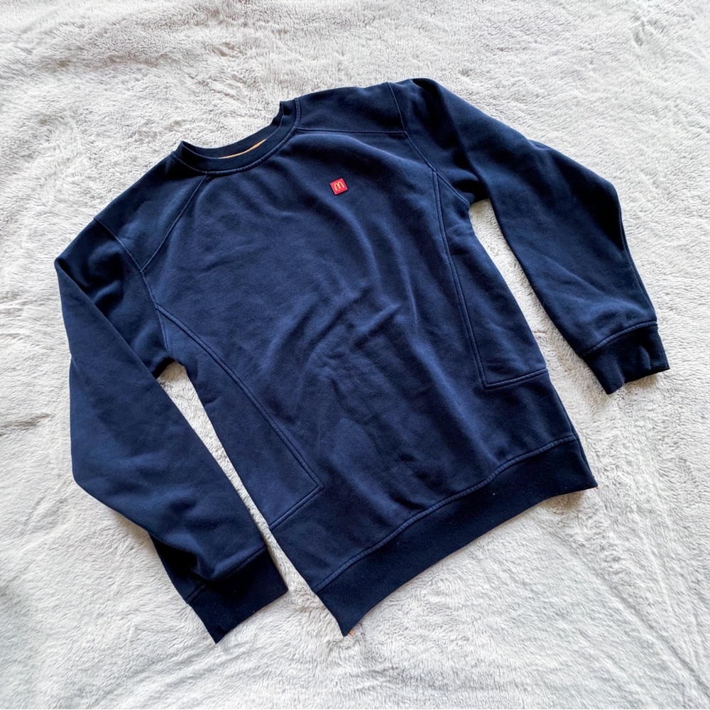 McDonald's Dark Blue Crewneck Sweatshirt